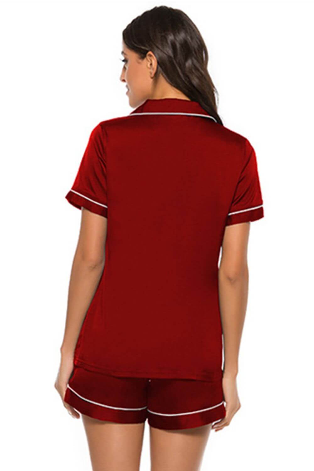 Printed Short Sleeve Lounge Set