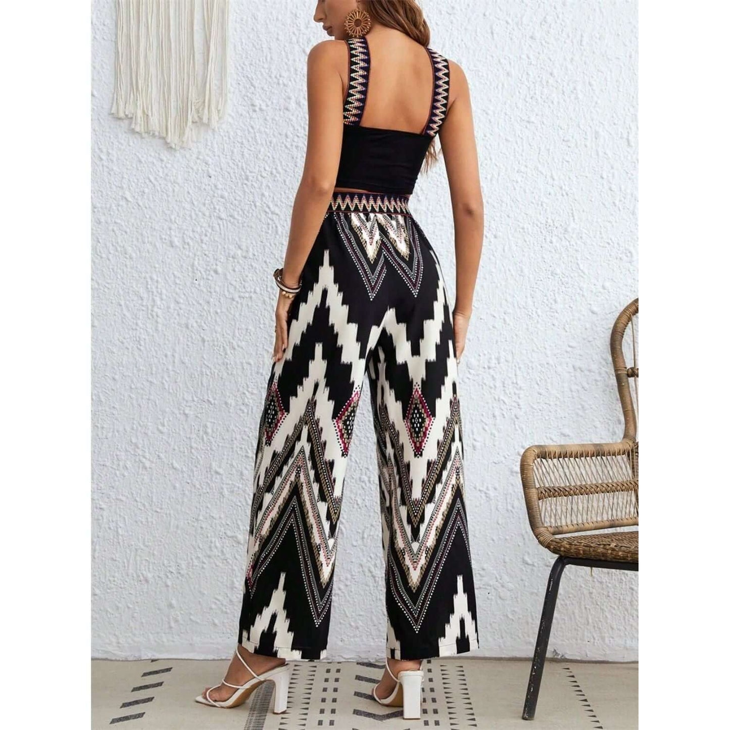 Zig Zag Top and Pants Taydiane