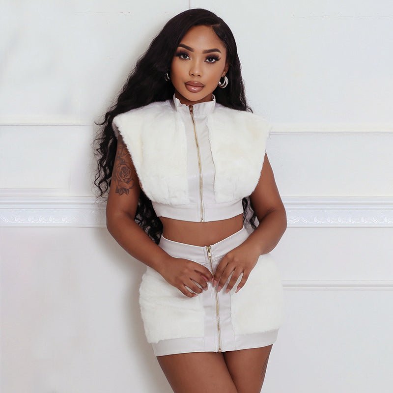 Autumn Sexy Hip Skirt Set - TayDiane