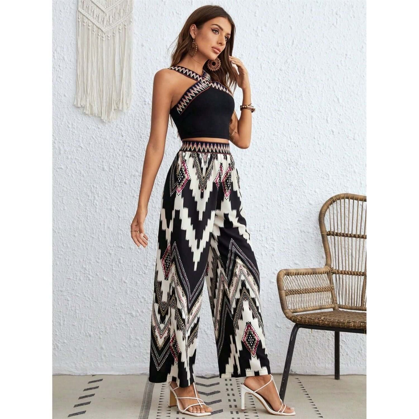 Zig Zag Top and Pants Taydiane