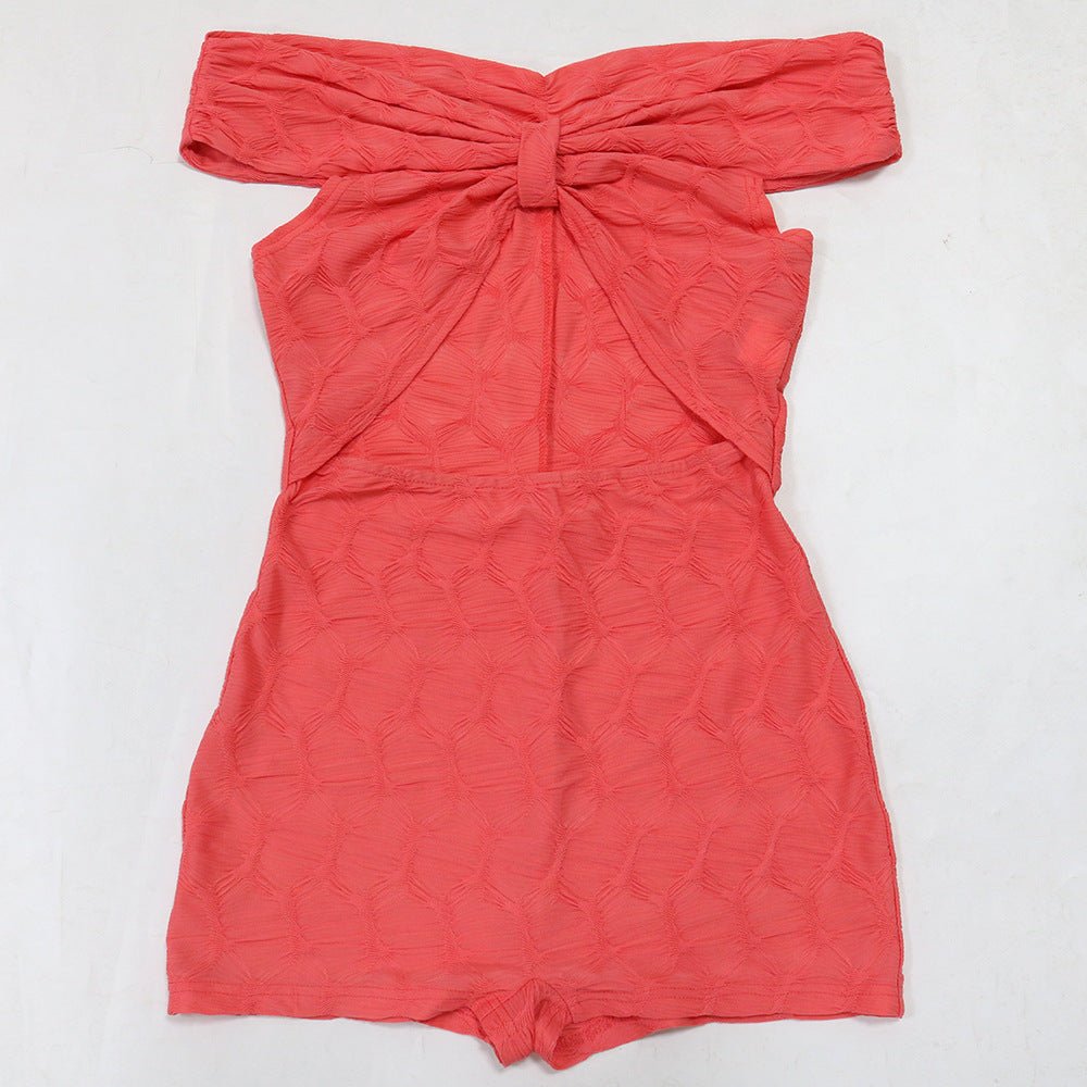 Off Shoulder Sexy Cutout Jumper - TayDiane