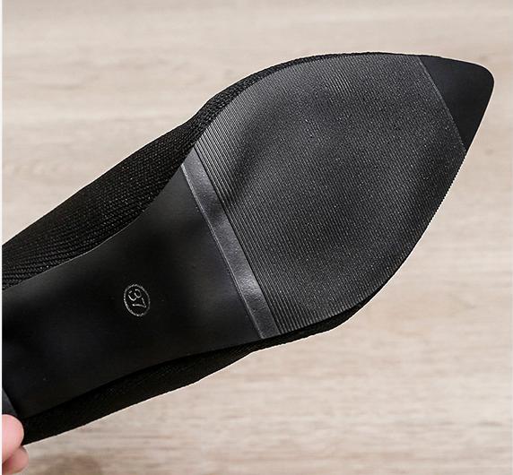 Stretch Knit Sock Ankle Boots - TayDiane