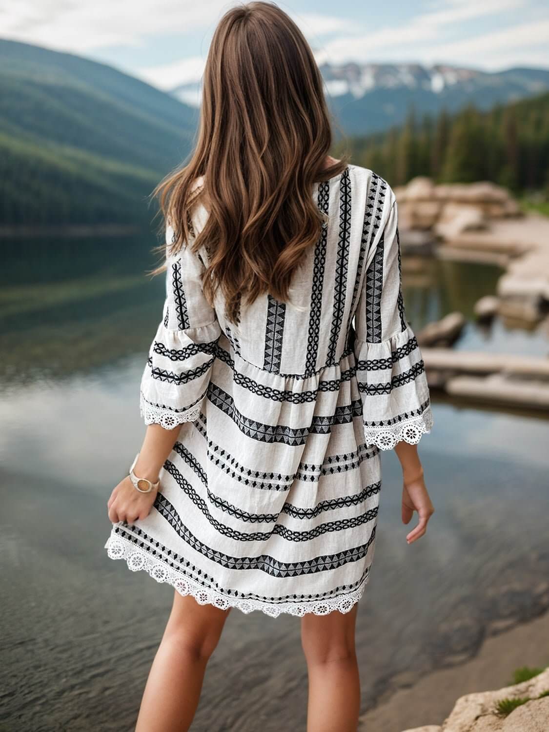 Tribal Print Dress