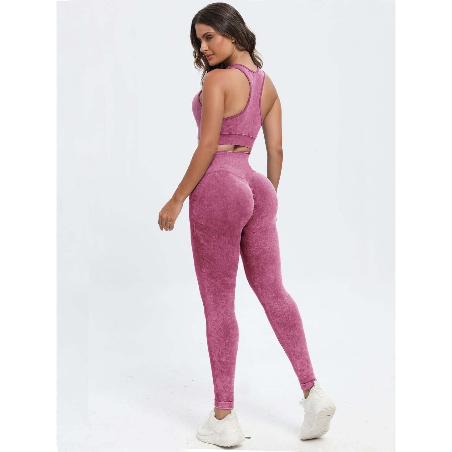 Scoop Neck Top and Pants Active Set