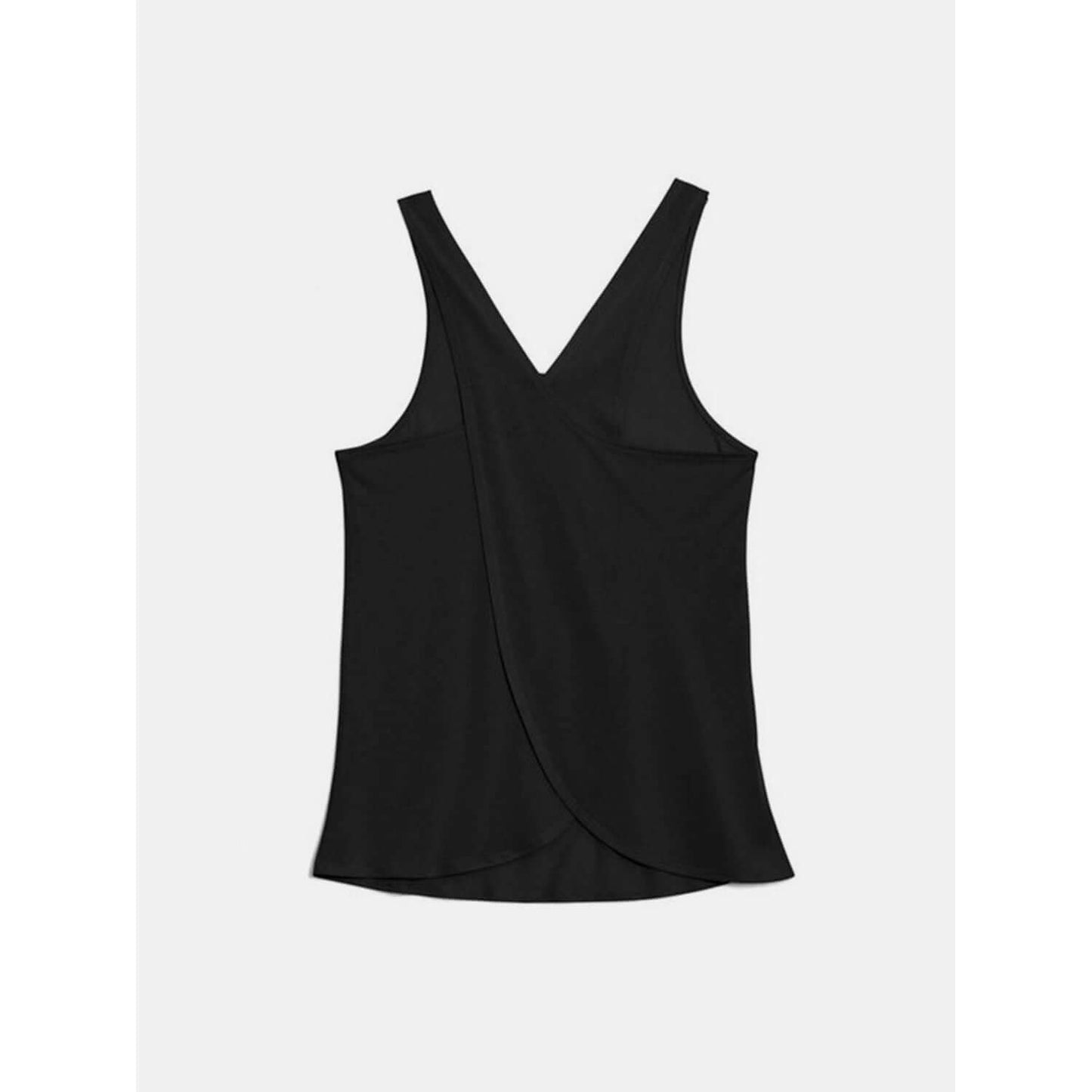 Crisscross Scoop Neck Active Tank