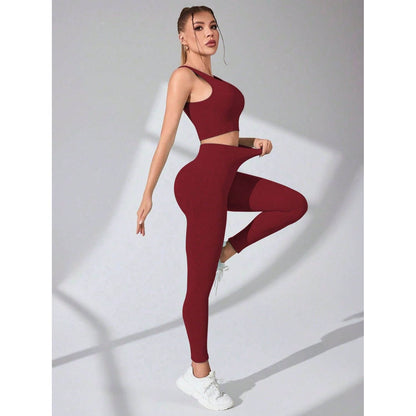 Scoop Neck Top and Pants