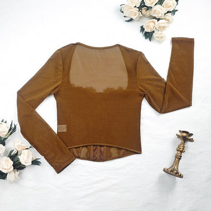 After Hours Lace Corset Top - Taydiane
