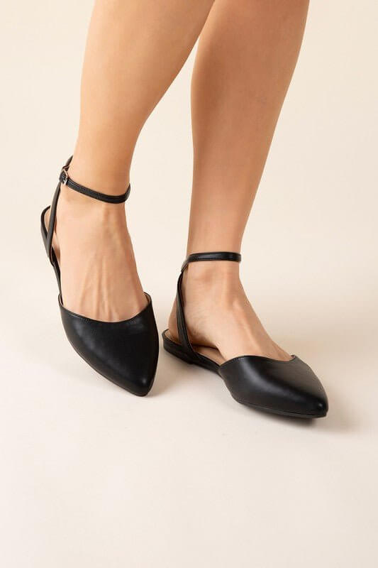 Ankle Strap Flats - TayDiane