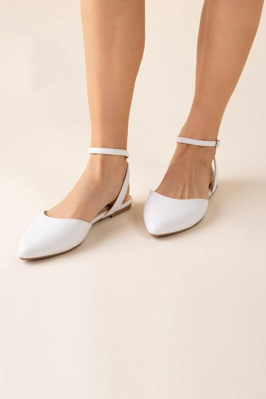 Ankle Strap Flats - TayDiane