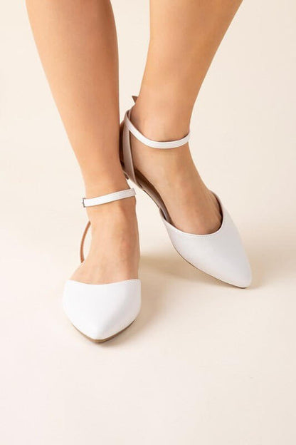 Ankle Strap Flats - TayDiane