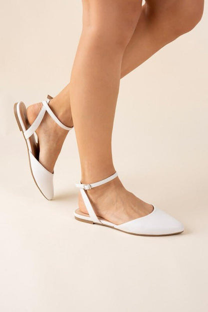 Ankle Strap Flats - TayDiane