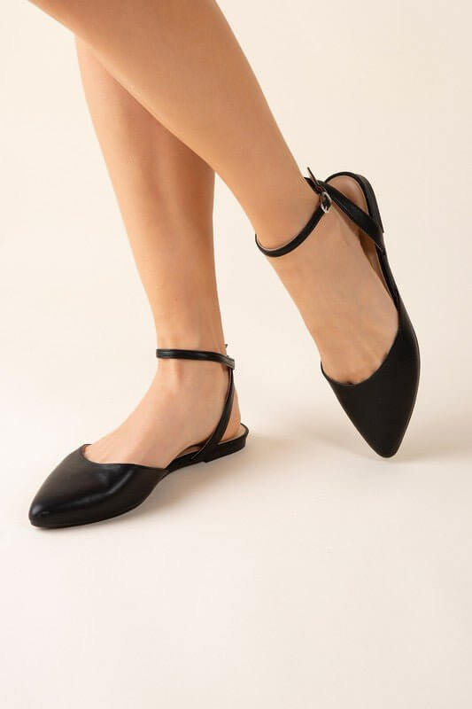 Ankle Strap Flats - TayDiane