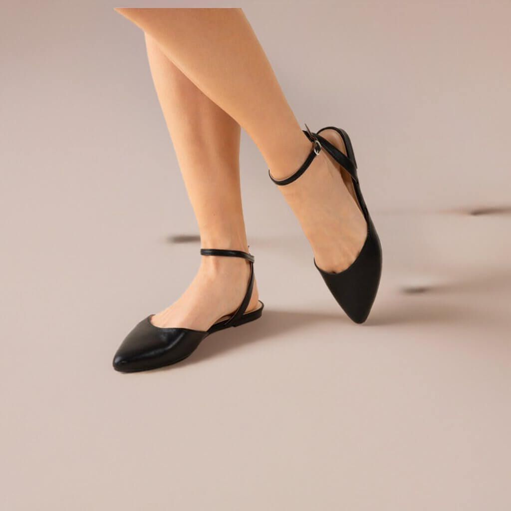 Ankle Strap Flats - TayDiane