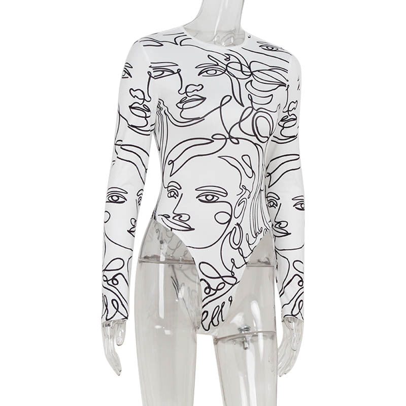 Artful Expression Bodysuit - Taydiane