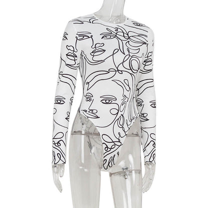 Artful Expression Bodysuit - Taydiane