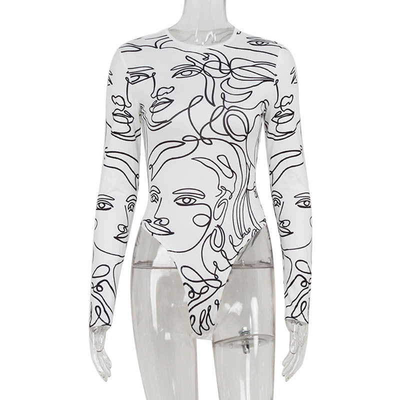 Artful Expression Bodysuit - Taydiane