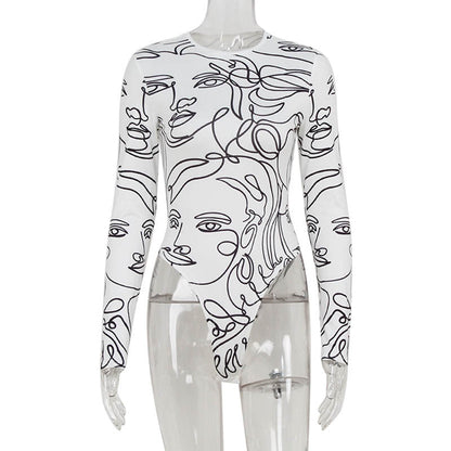 Artful Expression Bodysuit - Taydiane