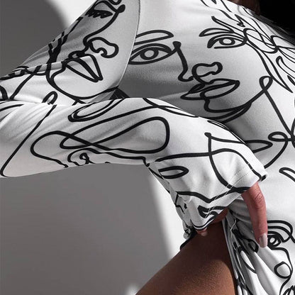 Artful Expression Bodysuit - Taydiane