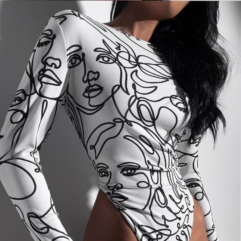 Artful Expression Bodysuit - Taydiane