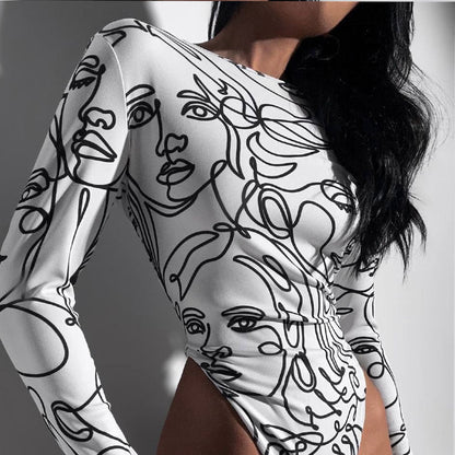 Artful Expression Bodysuit - Taydiane