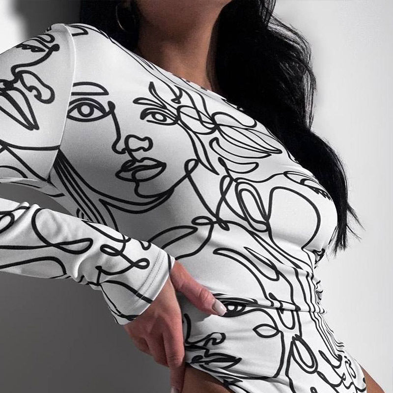 Artful Expression Bodysuit - Taydiane