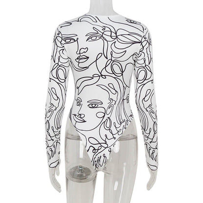 Artful Expression Bodysuit - Taydiane