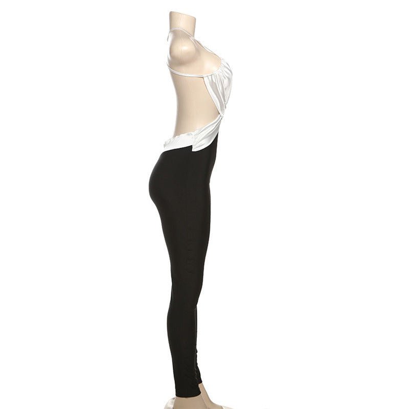 Backless High - Waist Slimming Jumpsuit - TayDiane