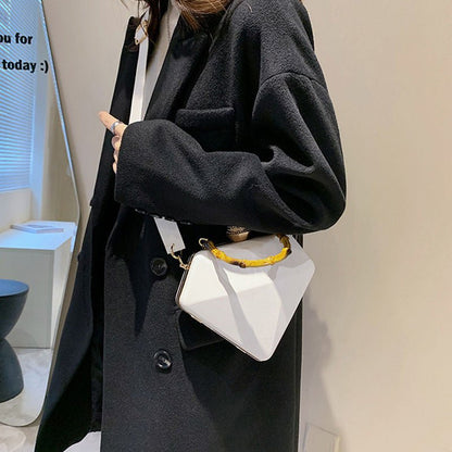 Bamboo - Handle Acrylic Box Bag - TayDiane