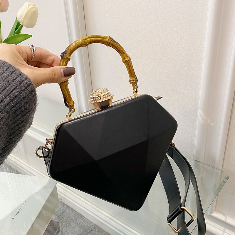 Bamboo - Handle Acrylic Box Bag - TayDiane