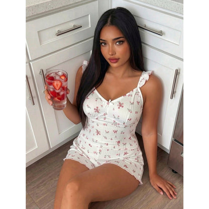 Bedtime Bloom Pajama Set - Taydiane
