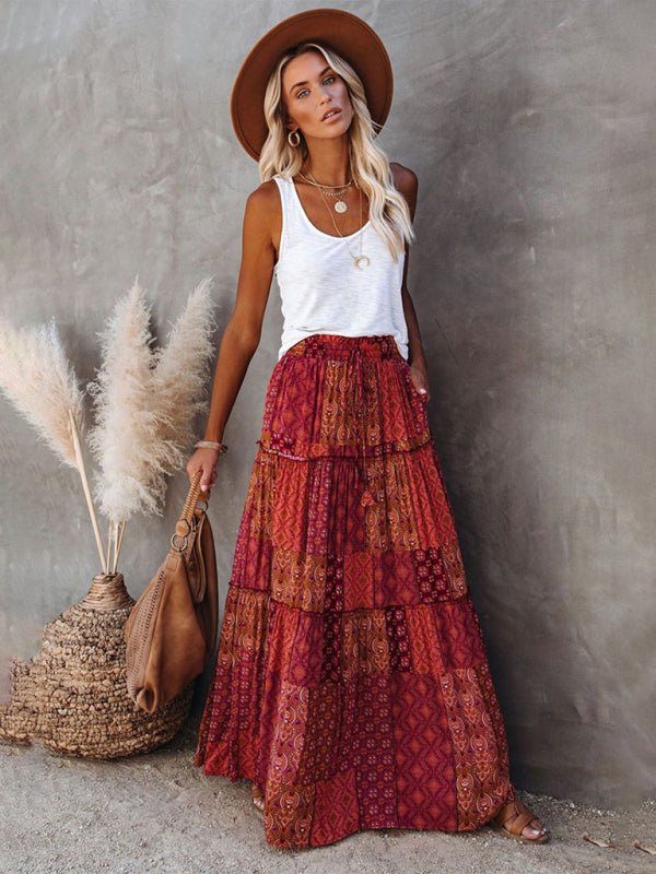 Bohemian Style Skirt - TayDiane