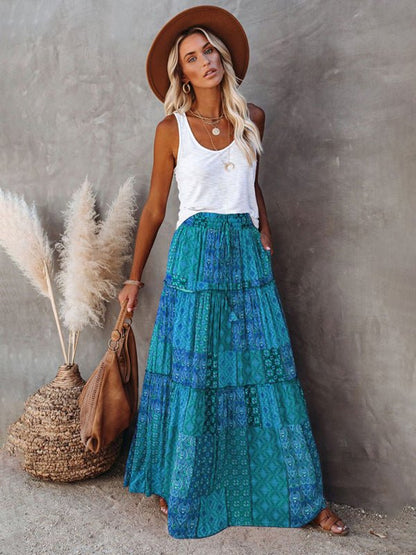 Bohemian Style Skirt - TayDiane