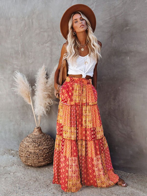 Bohemian Style Skirt - TayDiane