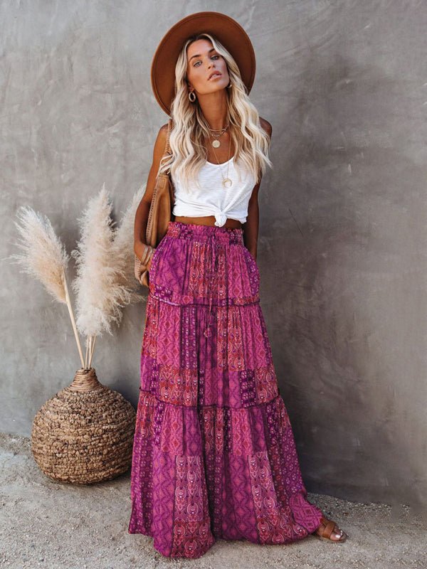 Bohemian Style Skirt - TayDiane