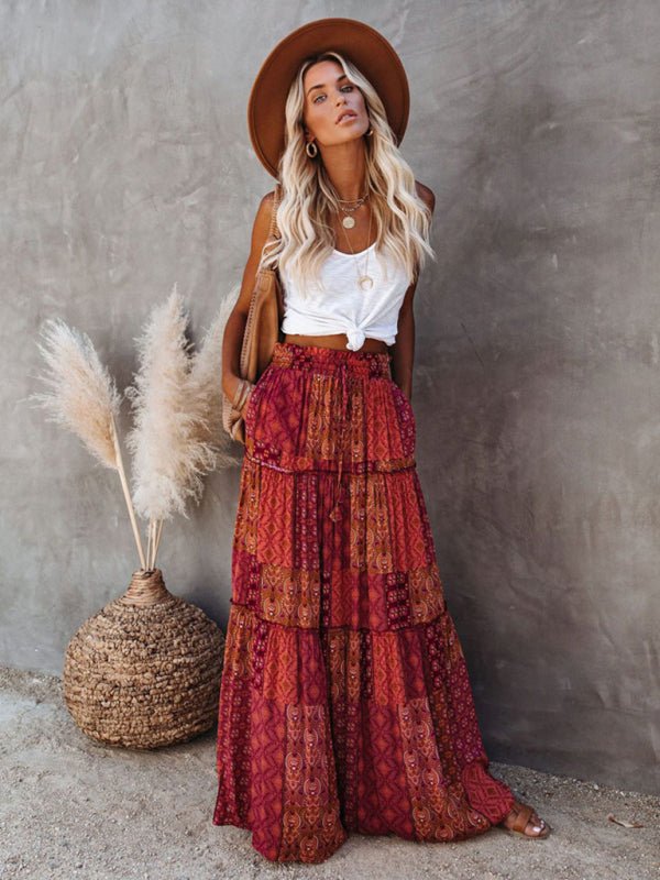 Bohemian Style Skirt - TayDiane