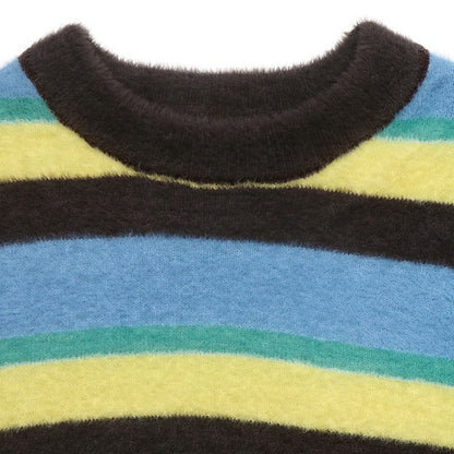 Bright Outlook Striped Sweater - Taydiane