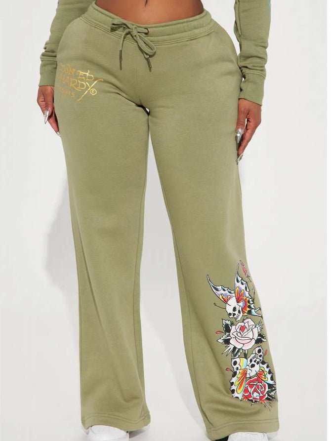 Butterfly Vibes Zip Hoodie & Jogger Set - TayDiane