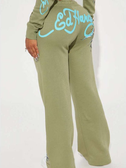 Butterfly Vibes Zip Hoodie & Jogger Set - TayDiane