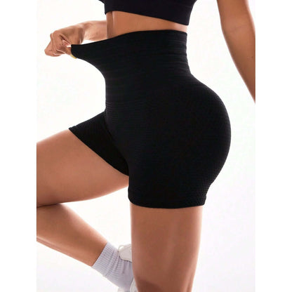 High Waist Active Shorts