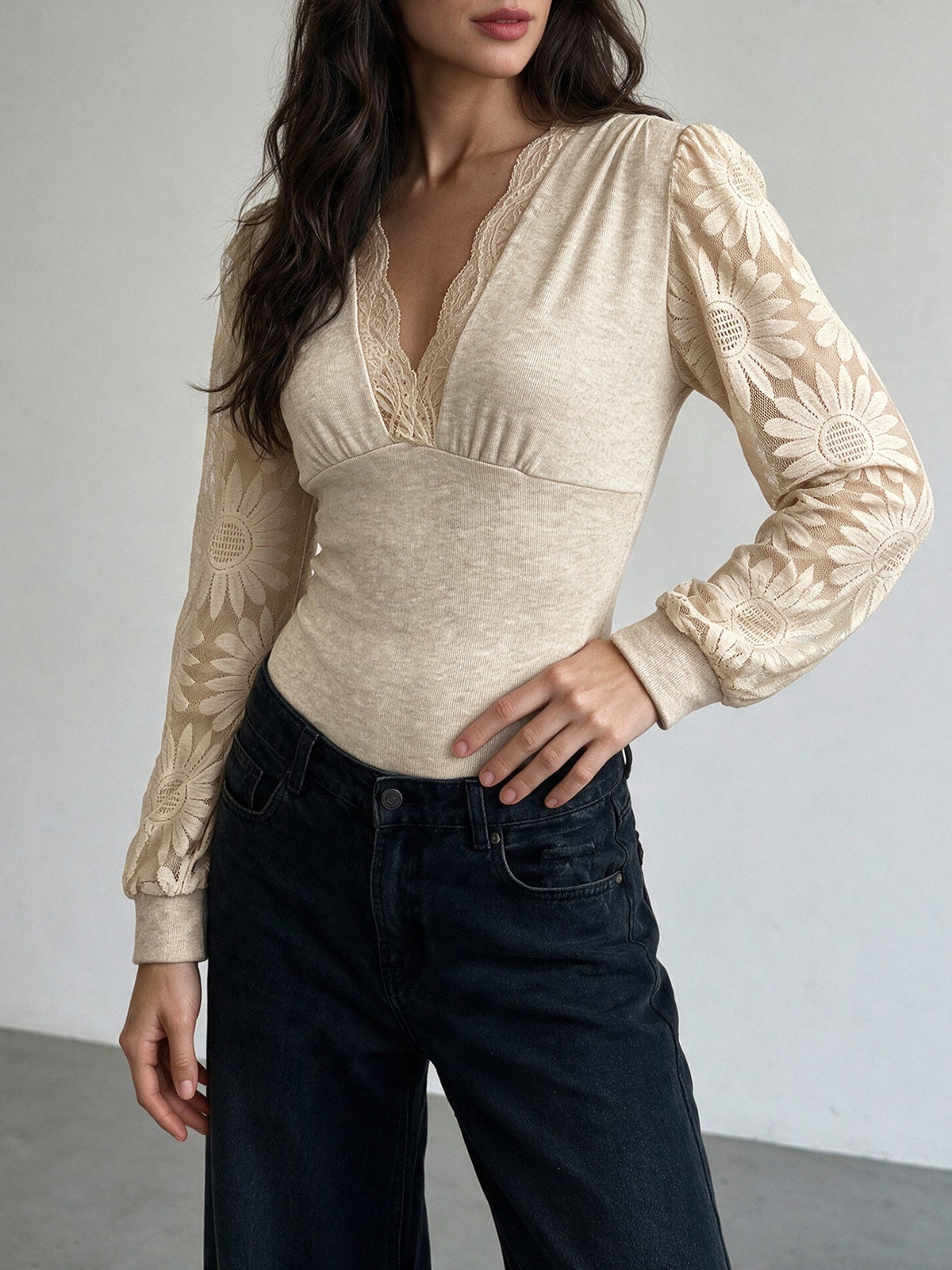 Camille Lace Bodysuit - Taydiane