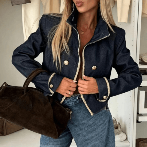 Charmed Life Denim Jacket - Taydiane