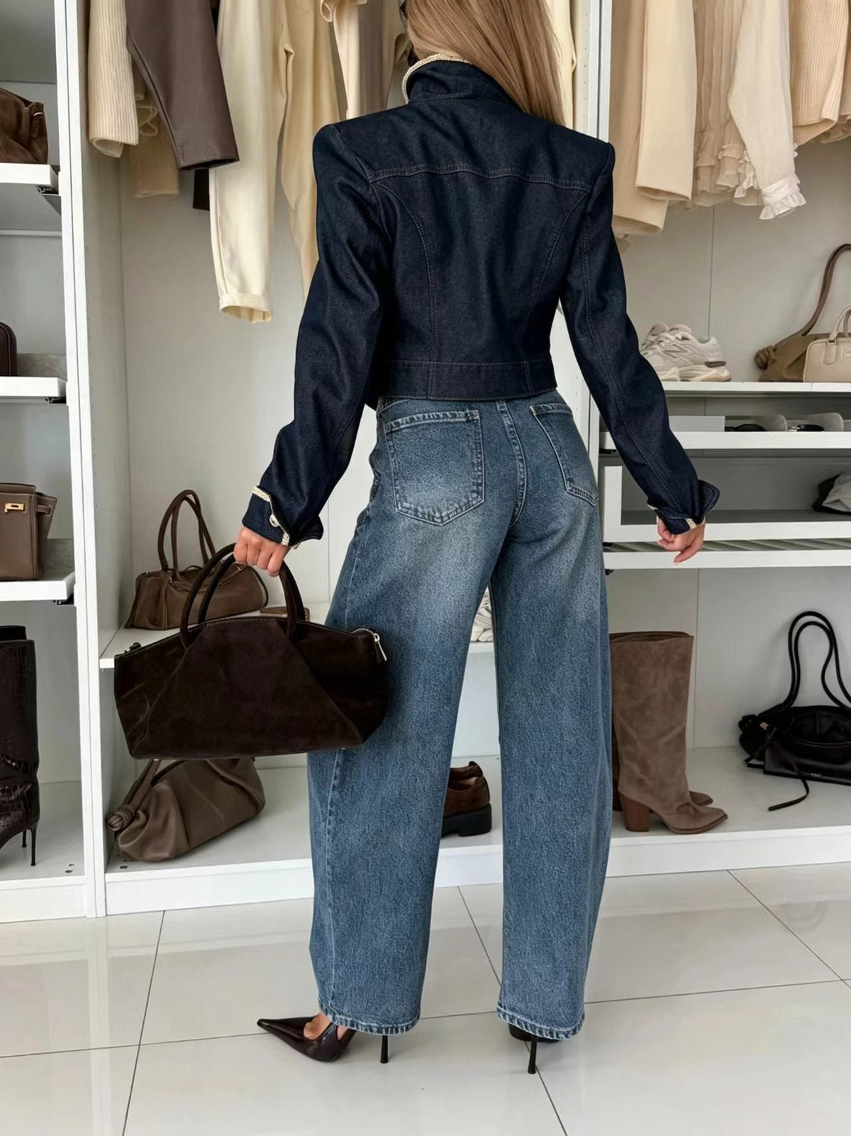 Charmed Life Denim Jacket - Taydiane