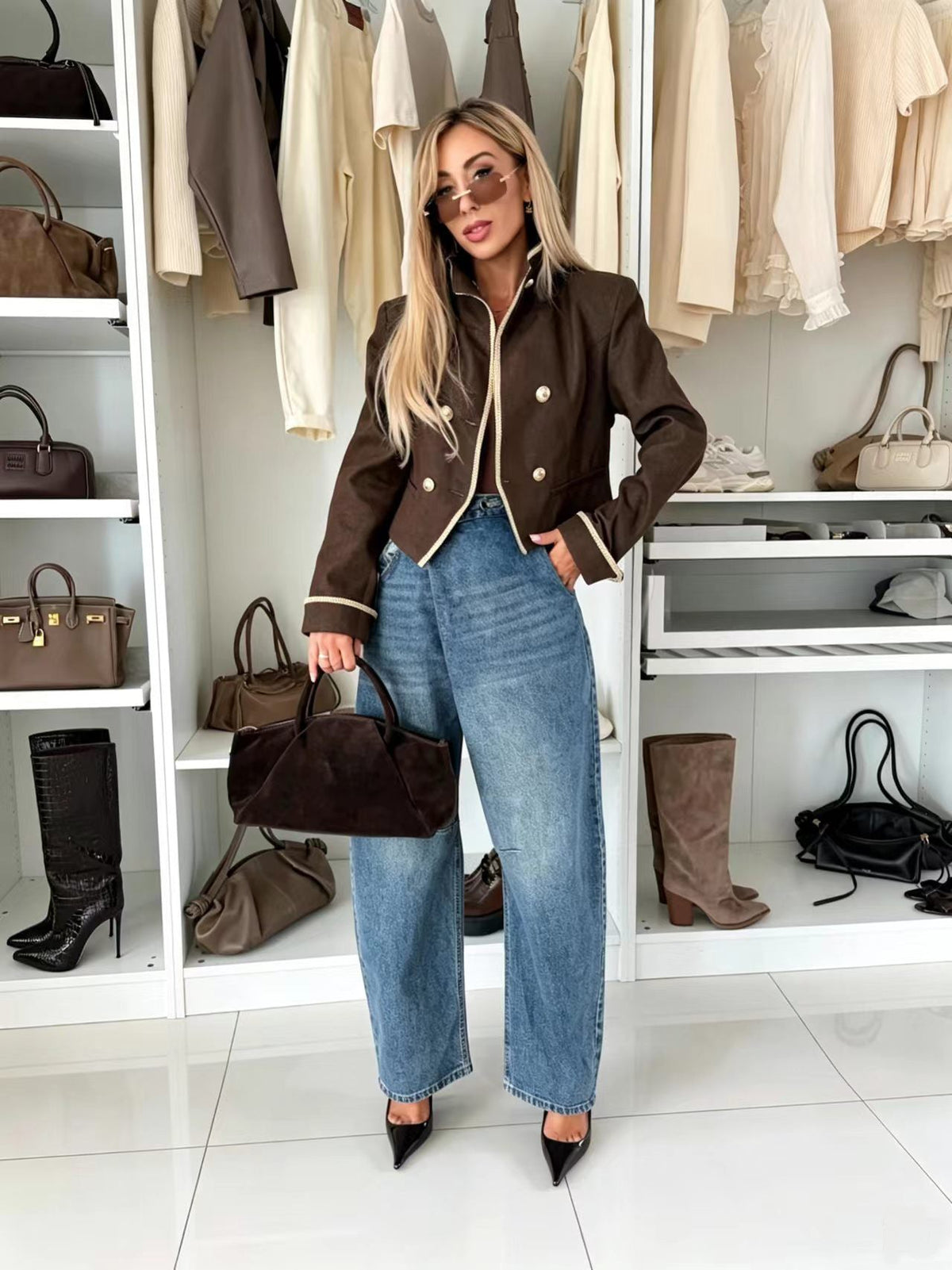 Charmed Life Denim Jacket - Taydiane