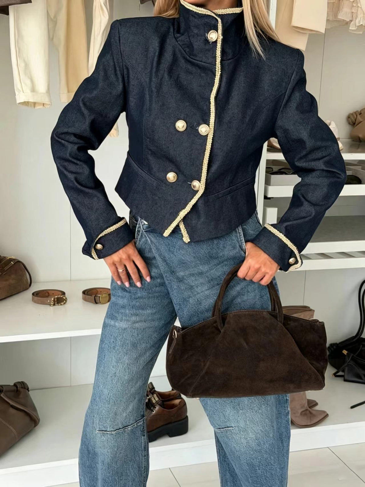 Charmed Life Denim Jacket - Taydiane