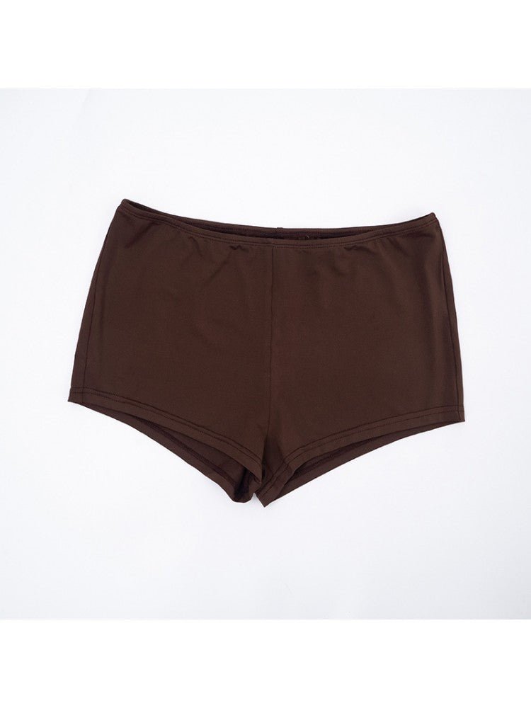 Chocolate Wrap Cropped Mesh Set - TayDiane