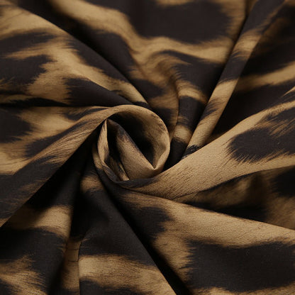 Classic Leopard Print Maxi Skirt - TayDiane