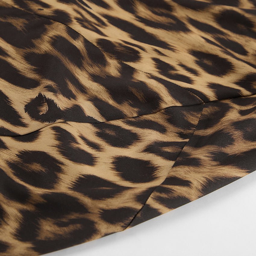 Classic Leopard Print Maxi Skirt - TayDiane