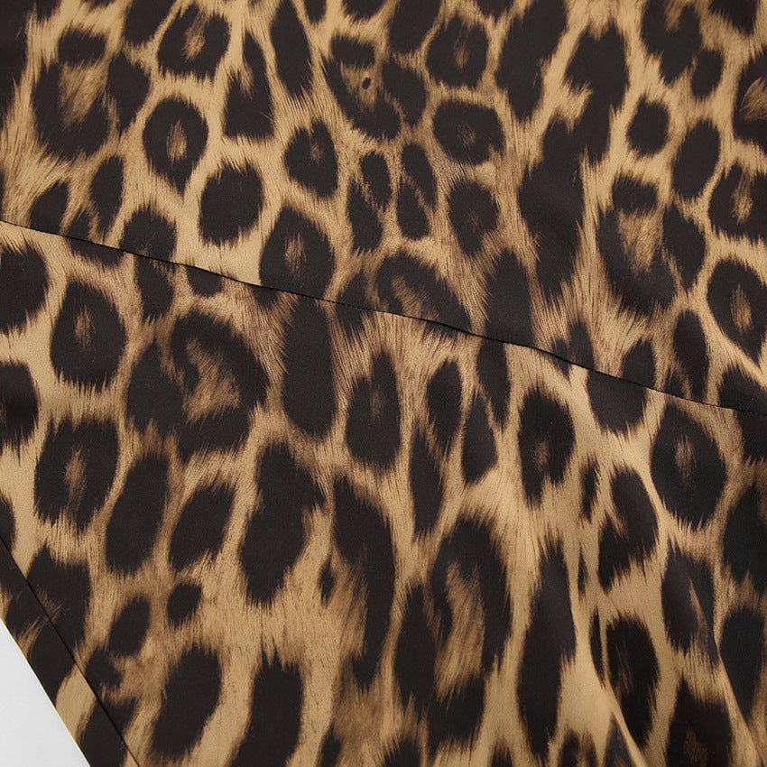 Classic Leopard Print Maxi Skirt - TayDiane