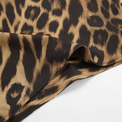 Classic Leopard Print Maxi Skirt - TayDiane