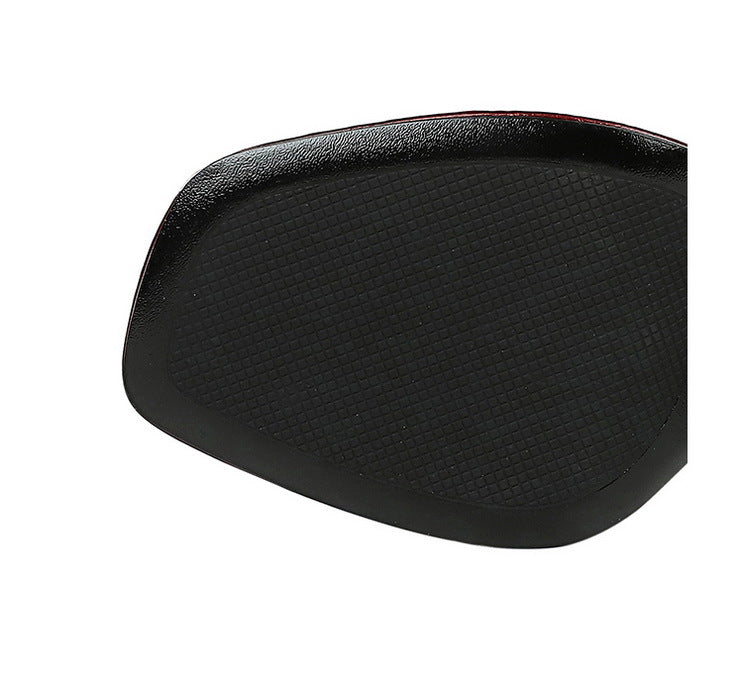 Classic Textured Block - Heel Pumps - TayDiane